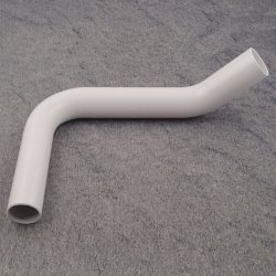 Geberit Ersatzteil 118.128.11.1 Spülbogen DL 18 cm weiß-alpin nach links abgekröpft