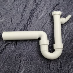 Geberit Spültisch Ablauf 152.713.11.1 für Spüle mit 1 Becken DN 40 mit Schlauchanschluss