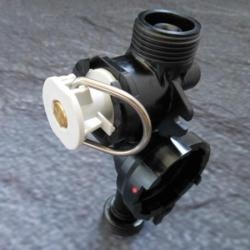 Geberit Ersatzteil 240.035.00.1 HyTouch Urinal Wasserteil schwarz