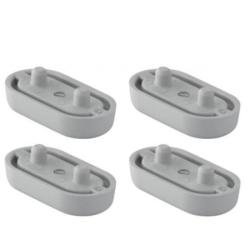Geberit Puffer-Set 241.517.CG.1 Ausgleichspuffer erhöht für WC-Sitz Balena 6000 AquaClean 5000plus