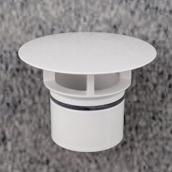 Geberit Ventilabdeckung Weiss 241.993.11.1 Excenterstopfen 64 mm f�r Clou Ablaufventil ab 04/ 2008