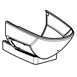 Geberit Verschalung AP 250.053.10.1 Bahamabeige für Dusch-WC Balena 8000 AquaClean 8000plus