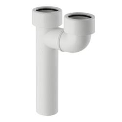 Geberit Ersatzteil 252.275.11.1 T-Stück 2-teilig weiß