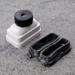 Geberit �berlaufdichtung 258.699.00.1 Dichtung und �berlaufsicherung f�r Clou Ablaufgarnitur