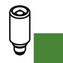 HEWI Diebstahlsicherung Maigrün 18565 72 für WC-Papierhalter Grün 477.21.150