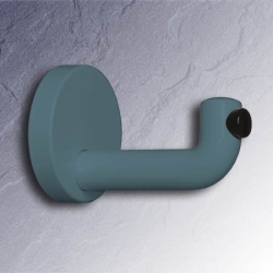 HEWI Einzelhaken mit Türpuffer 105 mm Aquablau 477.90.035 55