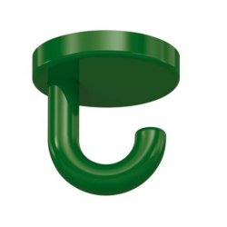 HEWI Unterkopfhaken 40 mm Maigrün 477.90.040 72 mit Rosette