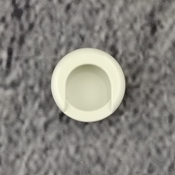 HEWI 535.42ML 97 Muschelgriff rund ø 42 mm Lichtgrau Einlass 35 mm