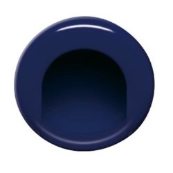 HEWI 535.75ML 50 Muschelgriff rund ø 75 mm Stahlblau Einlass 70 mm