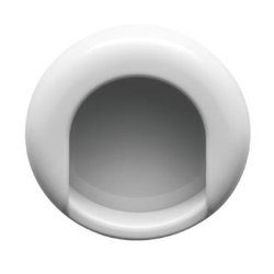 HEWI 535.75ML 98 Muschelgriff rund ø 75 mm Signalweiss Einlass 70 mm