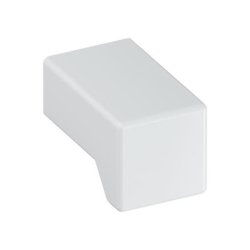 HEWI 547.15 98 Möbelknopf eckig 15 x 15 mm Signalweiß Länge 25 mm