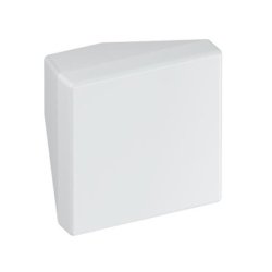 HEWI 547.32.1 98 Möbelknopf eckig 32 x 32 mm Signalweiss Länge 30 mm