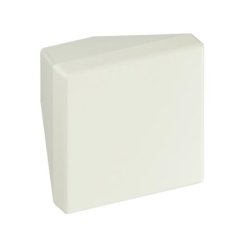 HEWI 547.32.1 99 Möbelknopf eckig 32 x 32 mm Reinweiss Länge 30 mm