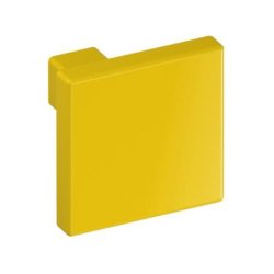 HEWI 547.32.2 18 Möbelknopf eckig 32 x 32 mm Senfgelb Länge 30 mm