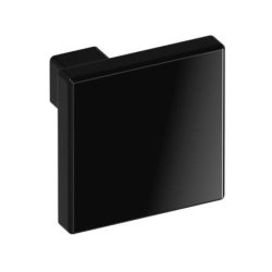 HEWI 547.32.2 90 Möbelknopf eckig 32 x 32 mm Tiefschwarz Länge 30 mm