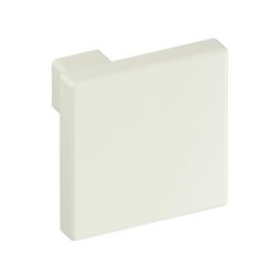 HEWI 547.32.2 99 Möbelknopf eckig 32 x 32 mm Reinweiss Länge 30 mm