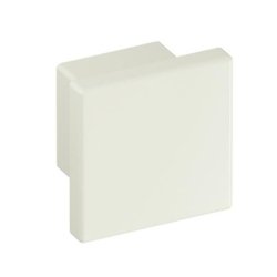 HEWI 547.32.3 99 Möbelknopf eckig 32 x 32 mm Reinweiss Länge 30 mm