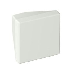 HEWI 547.32B1 97 Möbelknopf eckig 32 x 32 mm Matt Lichtgrau