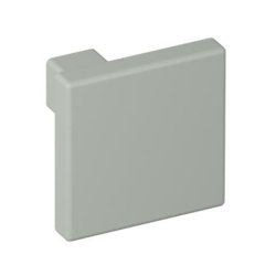 HEWI 547.32B2 95 Möbelknopf eckig 32 x 32 mm Matt Felsgrau