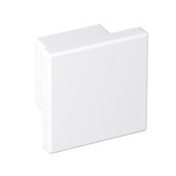 HEWI 547.32B3 98 Möbelknopf eckig 32 x 32 mm Matt Signalweiss