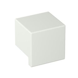 HEWI 547.32B4 97 Möbelknopf eckig 32 x 32 mm Matt Lichtgrau