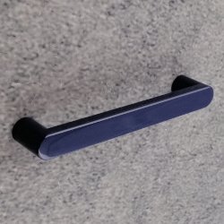 HEWI 548.17.128 50 Bügelgriff 144 mm Stahlblau Höhe 16 mm BA 128 mm