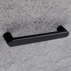 HEWI 548.17.128 90 Bügelgriff 144 mm Tiefschwarz Höhe 16 mm BA 128 mm