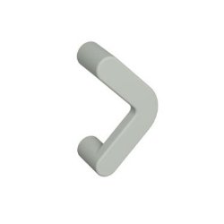HEWI 548.17.64GKW 95 Bügelgriff 80 mm Felsgrau Breite 16 mm BA 64 mm