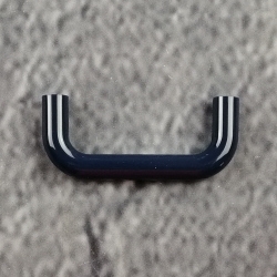 HEWI 548.74 50 Bügelgriff 74 mm Stahlblau ø 10 mm BA 64 mm