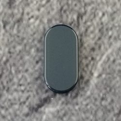 HEWI Glasfalzgriff 554 50 Stahlblau Polyamid Serie Fenstergriffe Balkontürgriff Ziehgriff Blau