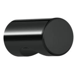 HEWI 557.13 90 Möbelknopf rund ø 13 mm Tiefschwarz Länge 25 mm