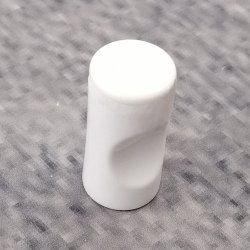 HEWI 557.13 98 M�belknopf rund � 13 mm Signalweiss L�nge 25 mm 