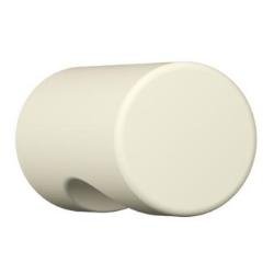 HEWI 557.13B 99 Möbelknopf rund ø 13 mm Matt Reinweiss Länge 25 mm