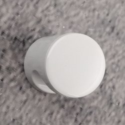 HEWI 557.32 97 Möbelknopf rund ø 32 mm Lichtgrau Länge 30 mm