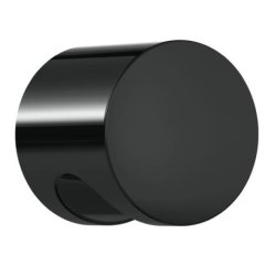 HEWI 557.55 90 Möbelknopf rund ø 55 mm Tiefschwarz Länge 44 mm