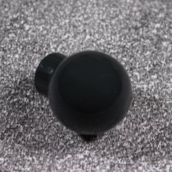 HEWI 559.23 92 Möbelknopf rund ø 23 mm Anthrazitgrau Länge 27 mm