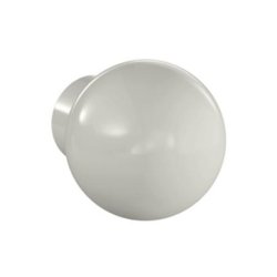 HEWI 559.23 97 Möbelknopf rund ø 23 mm Lichtgrau Länge 27 mm