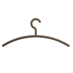 HEWI Kleiderbügel 570.3 84 Umbra 450 mm Haken drehbar