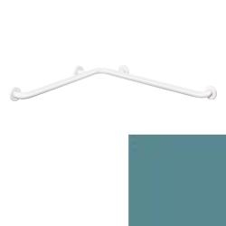 HEWI Reha Duschhandlauf Aquablau 762 x 762 mm 801.35.110 55 Wannenhandlauf Blau Serie 801 