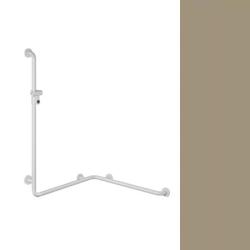 HEWI Reha Duschhandlauf Sand 762/ 762 mm mit Brausestange Beige 801.35.210 86 Serie 801
