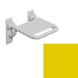 Hewi Serie 801 Duschklappsitz klein 801.51.200 18 Senfgelb 345 x 408 mm Klappsitz Gelb