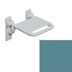 Hewi Serie 801 Duschklappsitz klein 801.51.200 55 Aquablau 345 x 408 mm Klappsitz Blau
