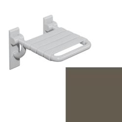 Hewi Serie 801 Duschklappsitz klein 801.51.200 84 Umbra 345 x 408 mm Klappsitz Braun