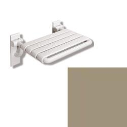 HEWI Serie 801 Duschklappsitz gross 801.51.210 86 Sand 448 x 428 mm Klappsitz Beige