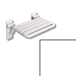 HEWI Serie 801 Duschklappsitz gross 801.51.210 98 Signalweiss 448 x 428 mm Klappsitz Weiss