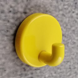 HEWI Serie 801 Wandhaken 30 mm Senfgelb 801.90.010 18 Gelb