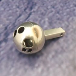 Hansgrohe Steuerkugel 13097000 Edelstahl 13097 für Einhandmischer mit Munddusche