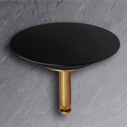 Hansgrohe Wannenstöpsel Schwarz 96153610 für Excentra Fill/ Flexaplus