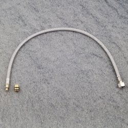 Hansgrohe Anschlussschlauch Chrom 600 mm 96510000 Schlauch M8 x 3/8 Überwurf