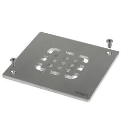 Viega Advantix-Rost 564957 Edelstahl 143 x 143 mm Mod. 4933.9 verschraubbar für Badablauf